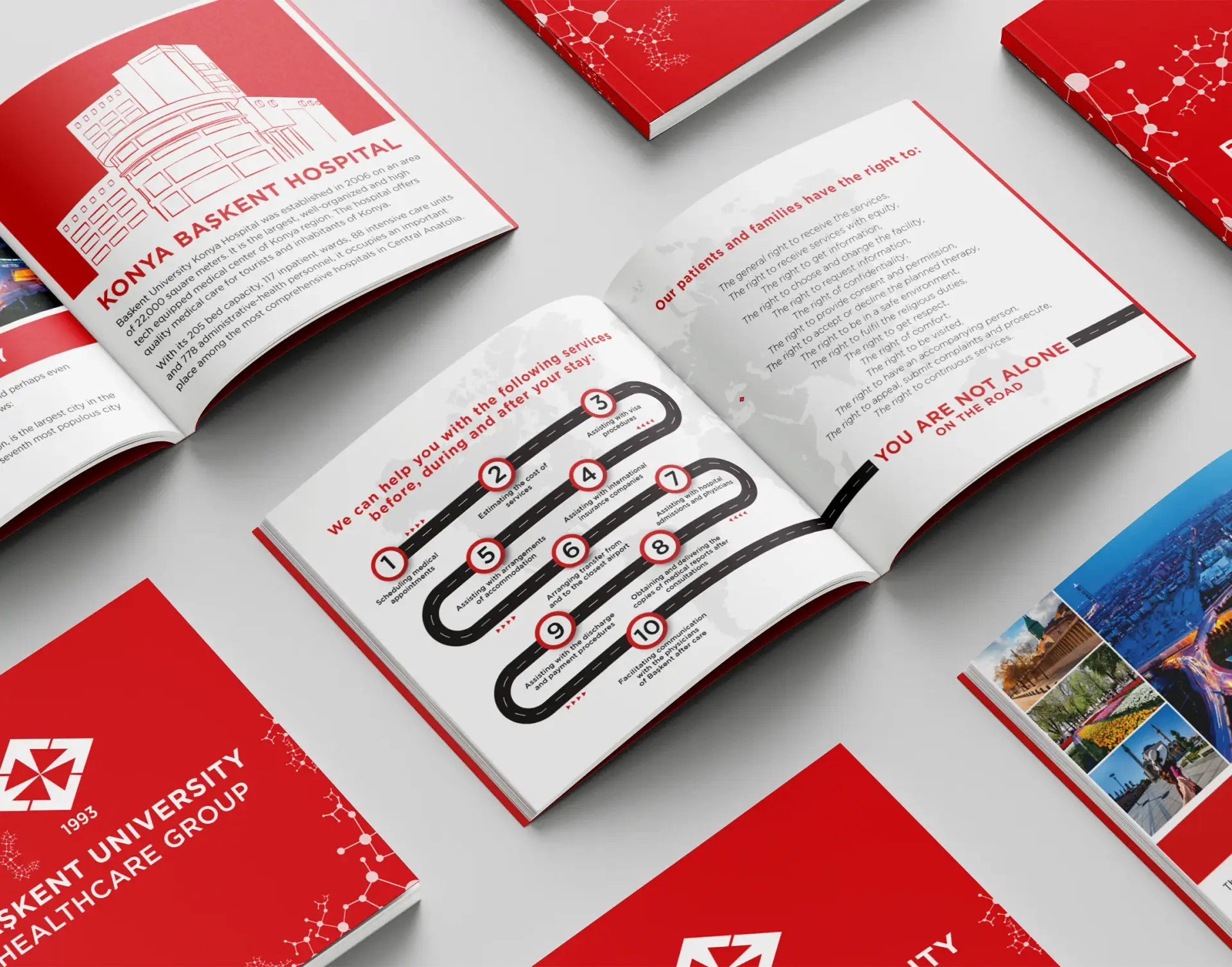 Başkent Hospital Health Tourism Catalog — catalog and print design
